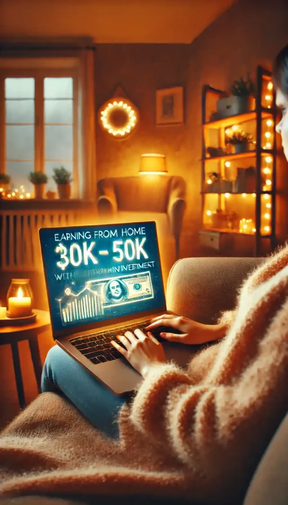 How to Earn 30K - 50K from Home Without Investment